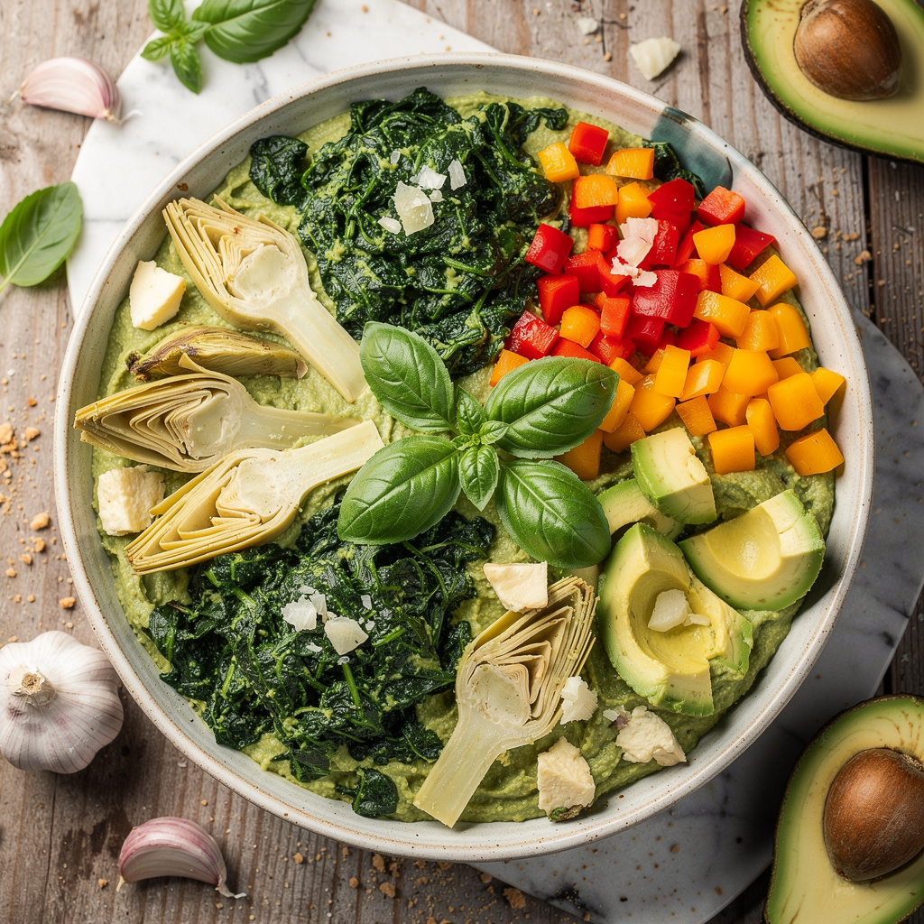 Creamy Spinach Artichoke Dip (Dairy-Free)