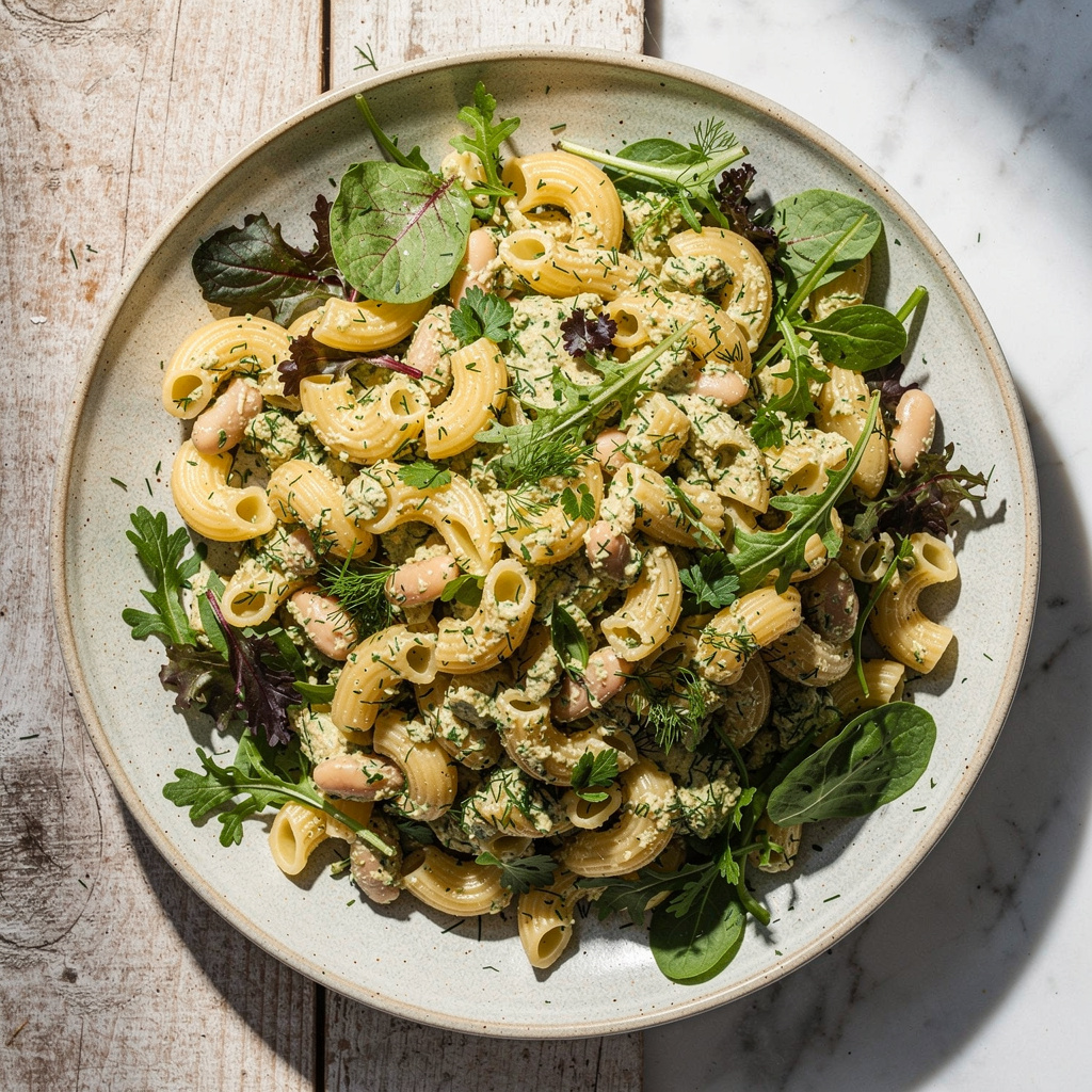 Dilly Vegan Macaroni Salad