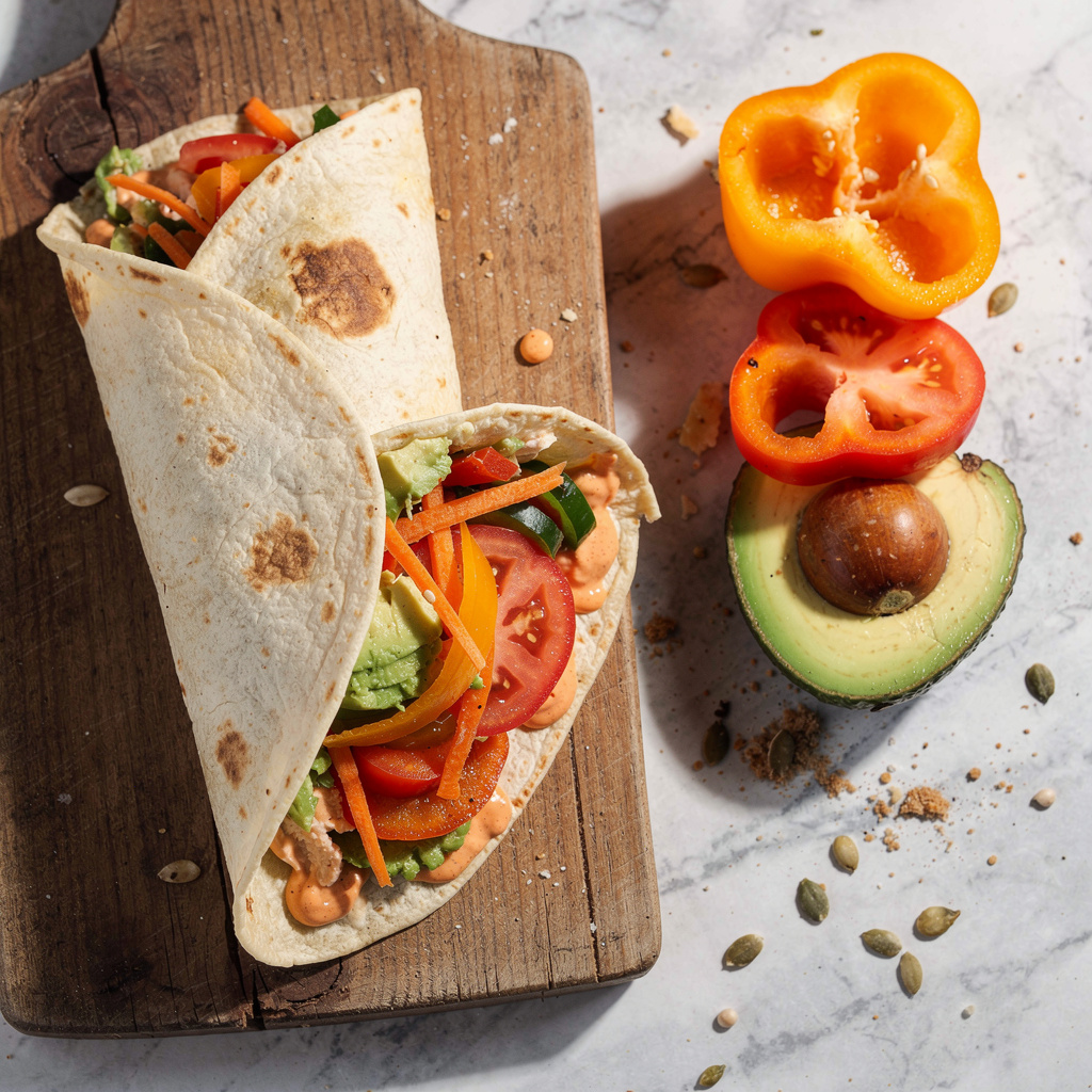 Favorite Veggie Wrap Recipe