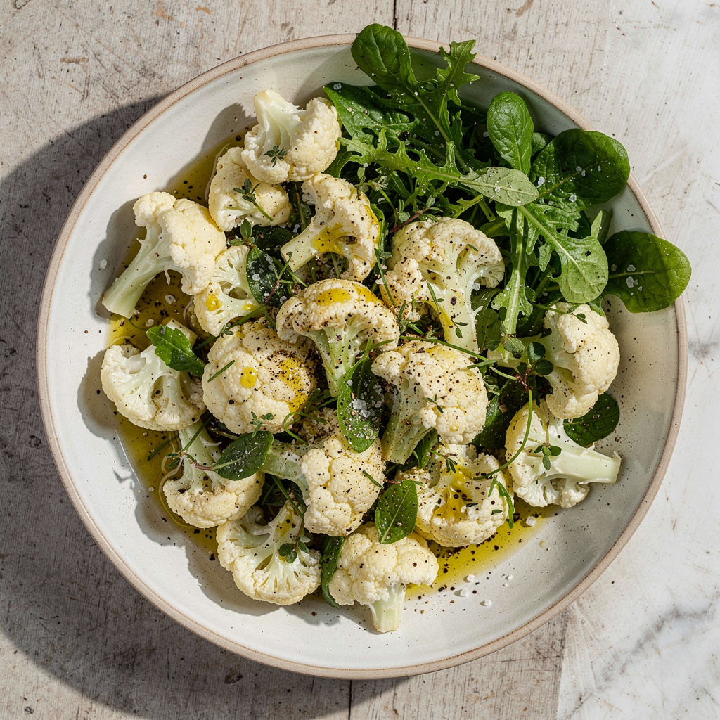 Greek Cauliflower Salad