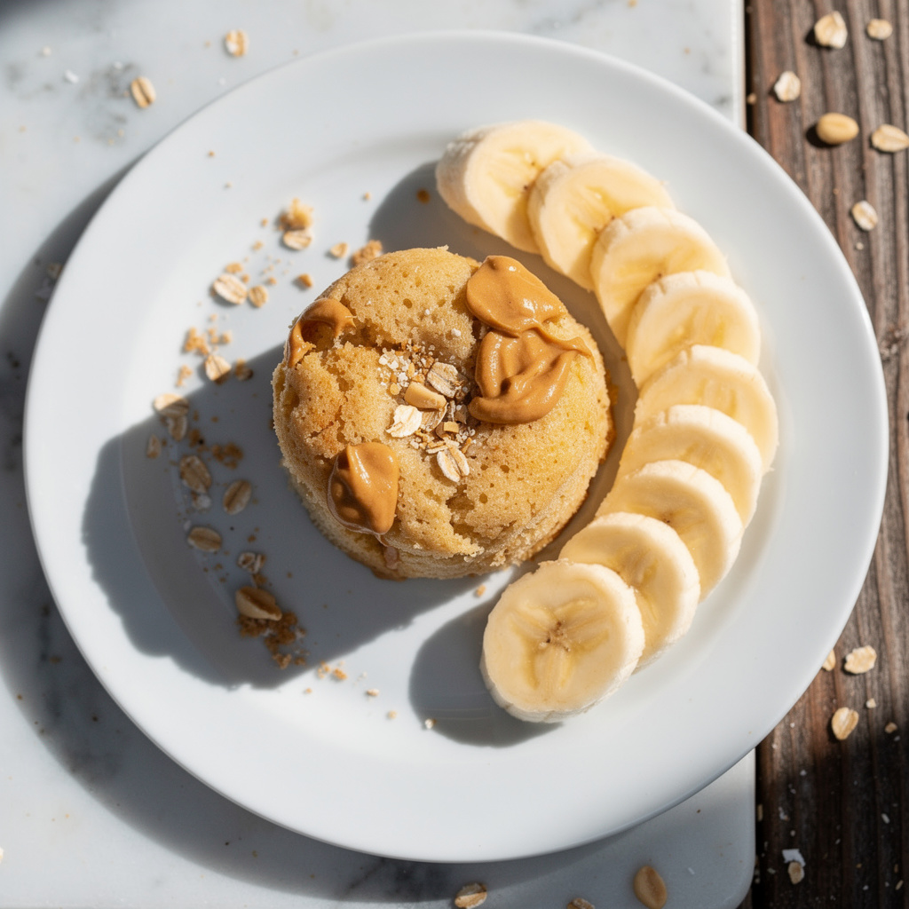 Healthy Banana Mug Cake