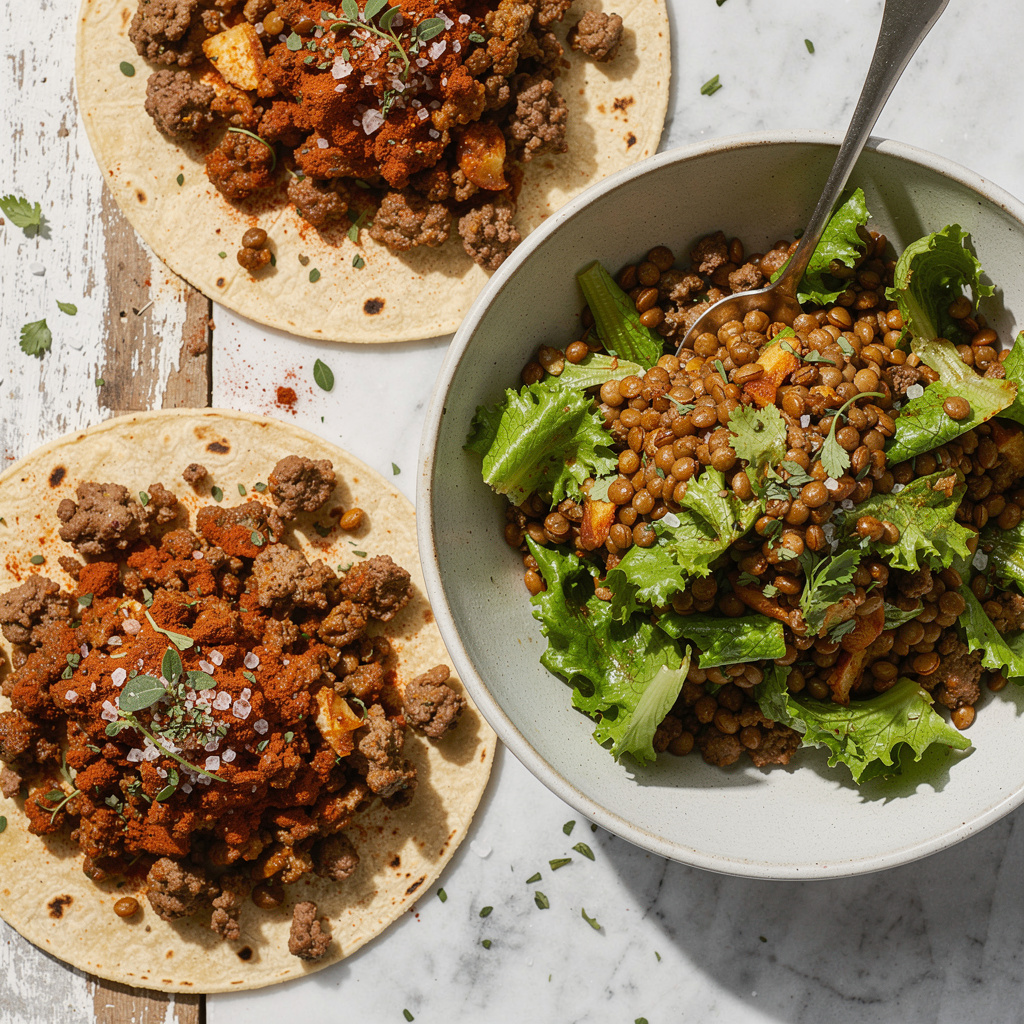 Healthy Ground Beef Tacos