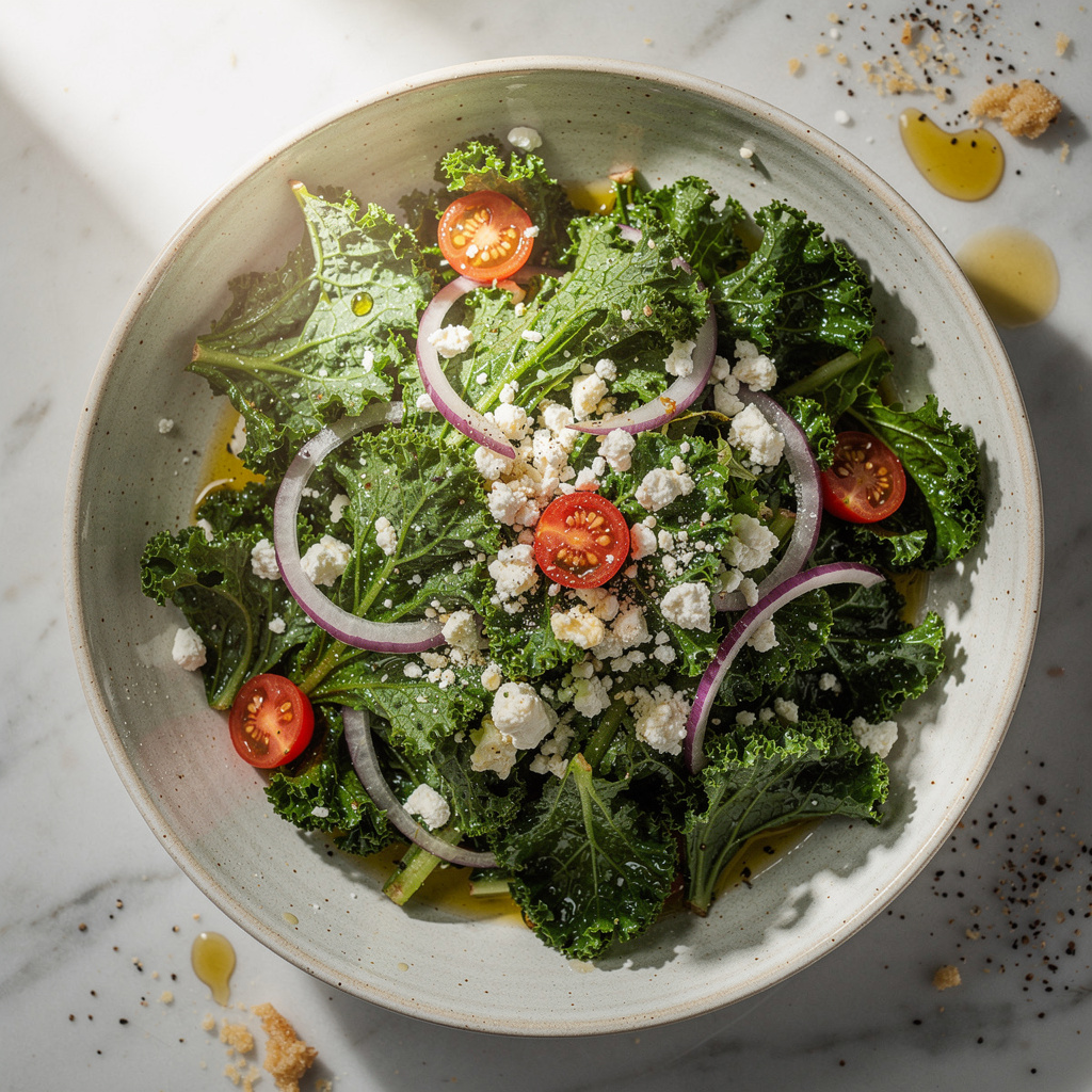 Kale Feta Salad
