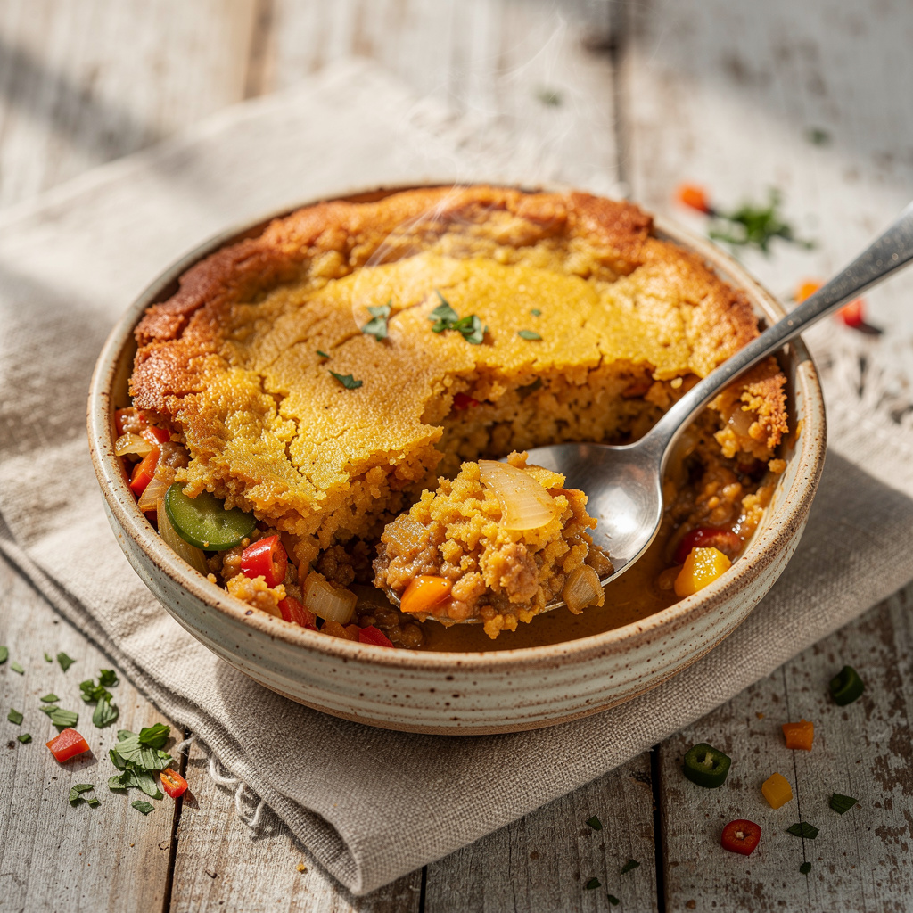 Mini Vegan Tamale Pie