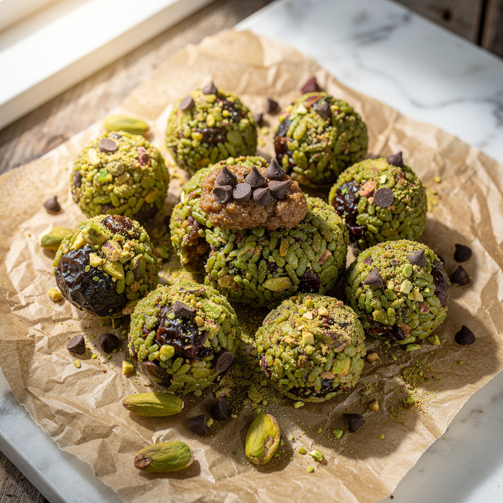 Pistachio Date Balls