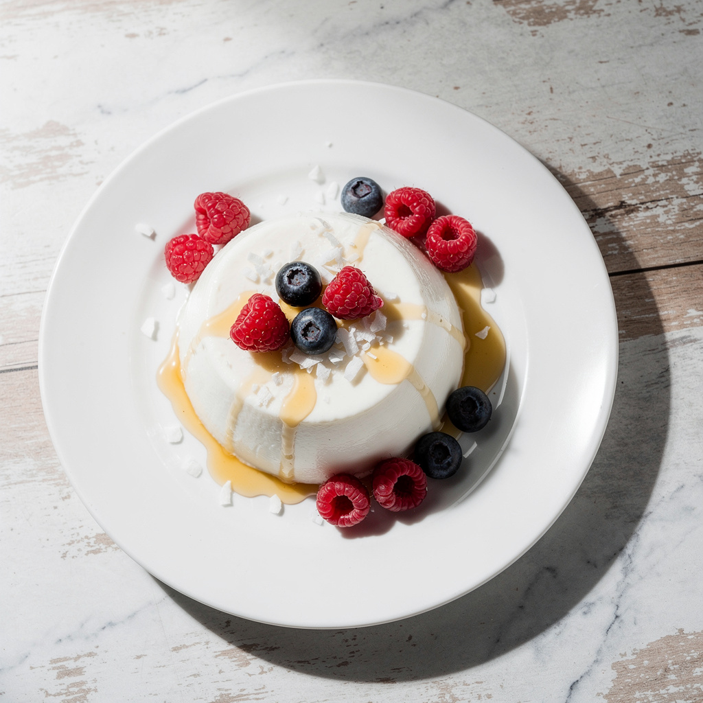 Raw Coconut Cream Pudding
