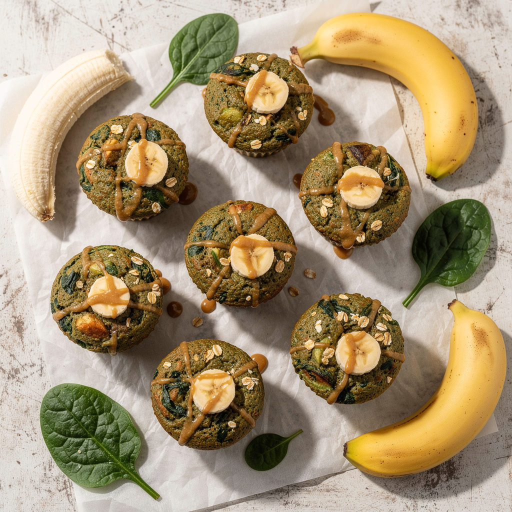 Spinach Muffins (For Picky Eaters!)