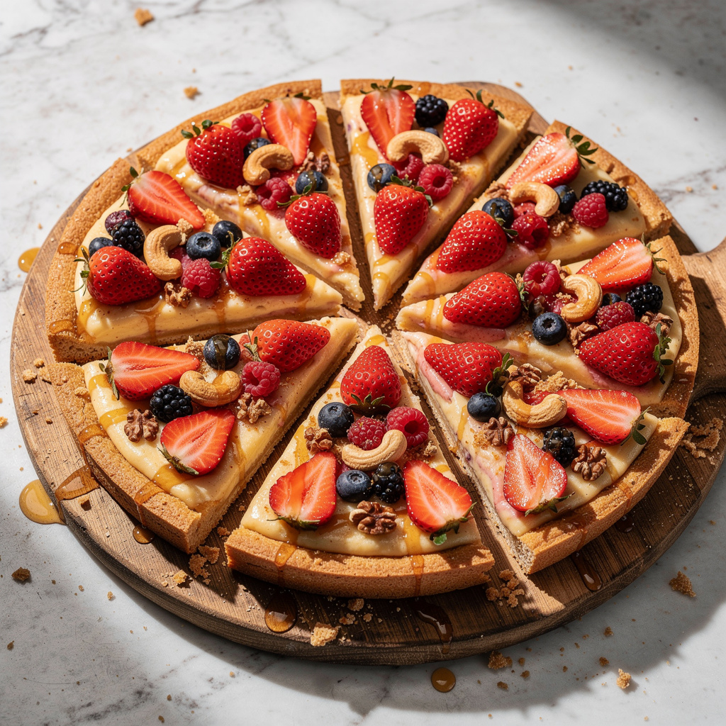 Strawberry Dessert Pizza