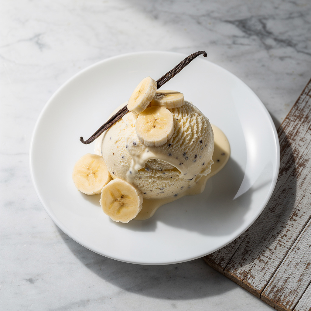 Vanilla Nice Cream With Real Vanilla Bean