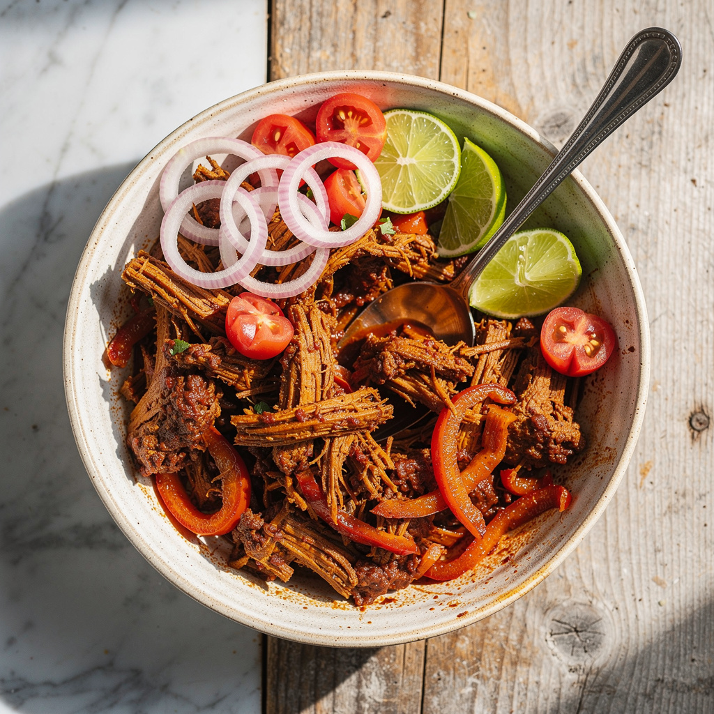 Vegan Barbacoa Fajitas