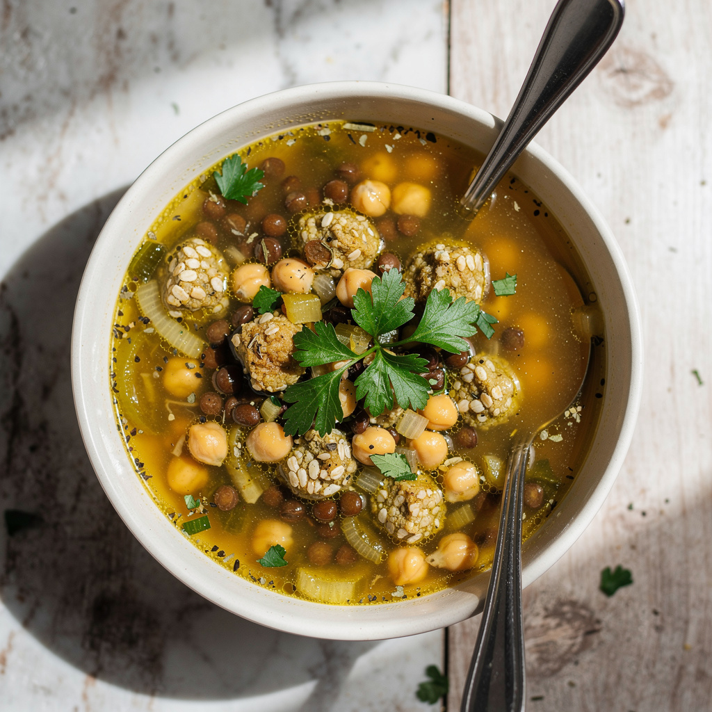 Vegan Italian Wedding Soup