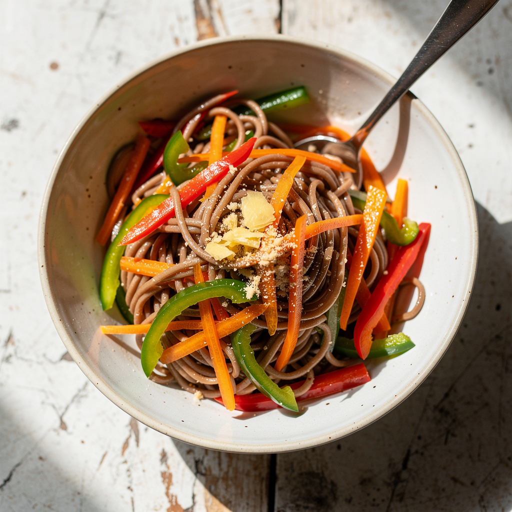 Vegan Soba Noodle Salad