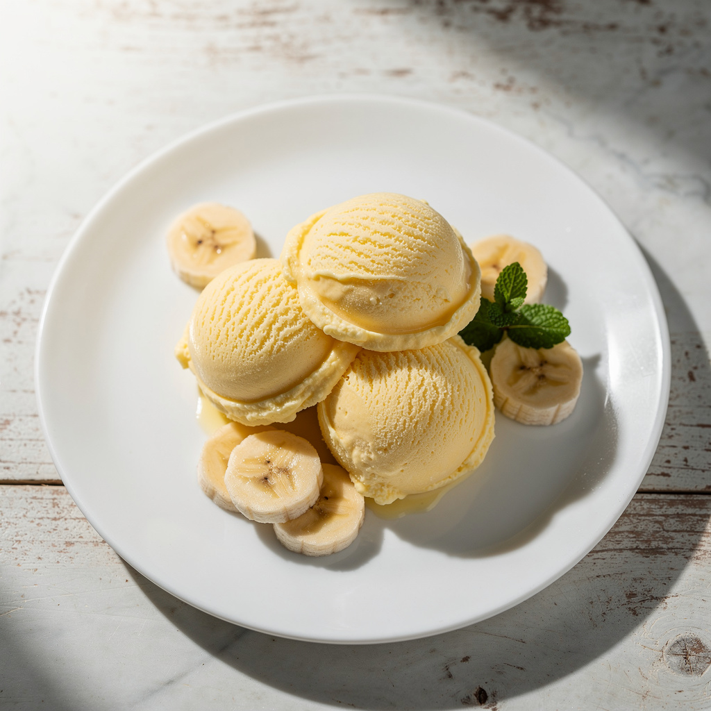 Simple Banana Ice-Cream