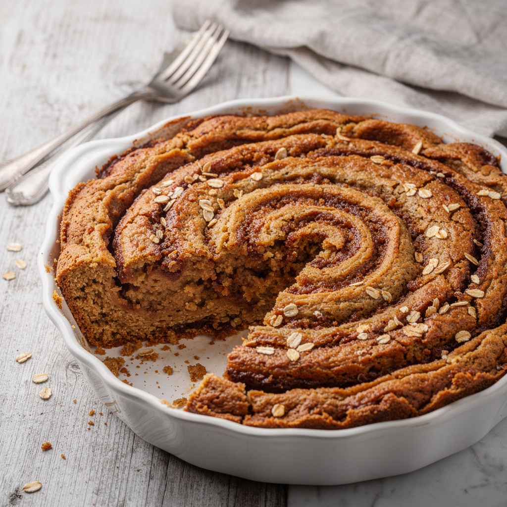 Deep-Dish Cinnamon Roll Pie