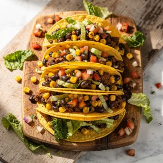 20-Minute Black Bean Tacos