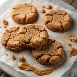 4-Ingredient Peanut Butter Cookies