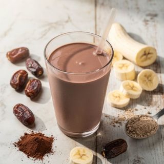 Chocolate Pea Protein Shake (Vegan)