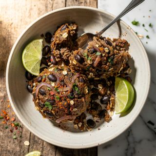 Five-Ingredient Veggie Burger