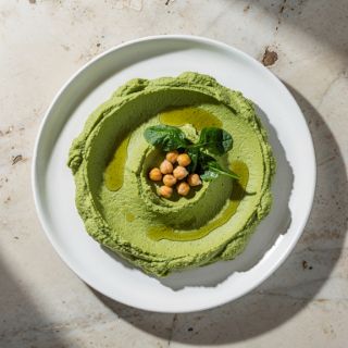 Fresh Spinach Hummus