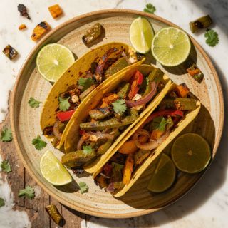 Grilled Nopales Tacos