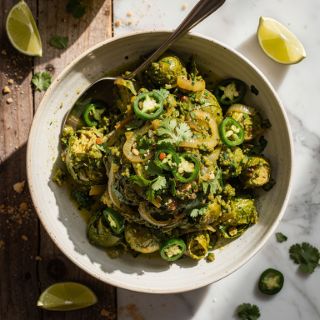 Healthy Salsa Verde Taco Casserole