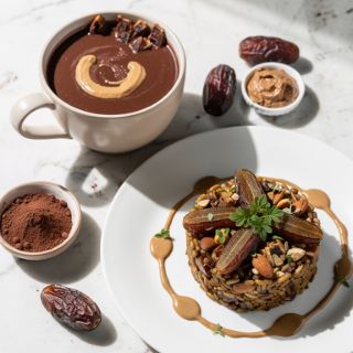Hot Chocolate with Dates