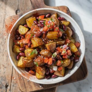 Southwest Potato and Red Bean Bowls