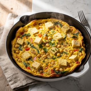 Tofu and Veggie Frittata
