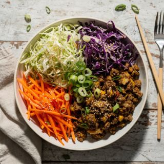 Vegan Egg Roll in a Bowl