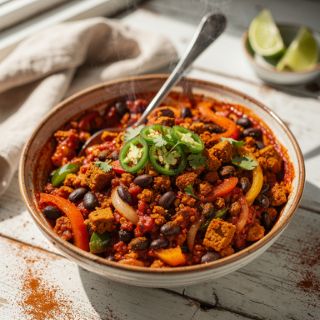 Vegan Enchilada Casserole (Protein-Rich!)