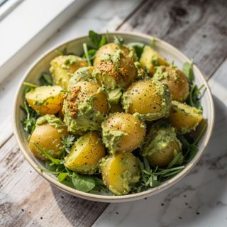 Vegan Potato Salad (Nut-Free & Oil-Free)