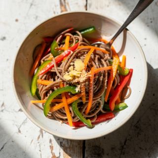 Vegan Soba Noodle Salad