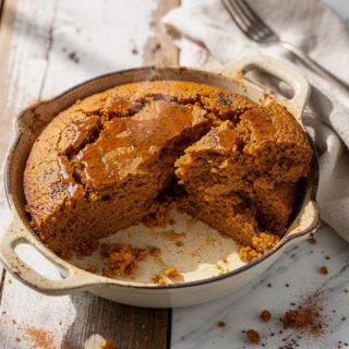 Moist Maple Pumpkin Cake (Gluten Free & Vegan)