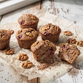 Banana Walnut Muffins