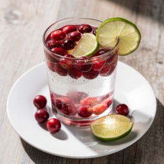 Cranberry Lime Water