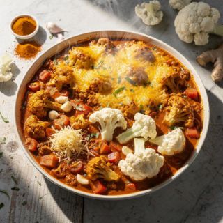 Curried Cauliflower Casserole