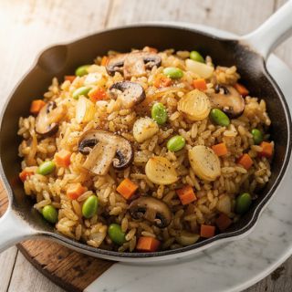 Japanese Fried Rice (Hibachi-Style)