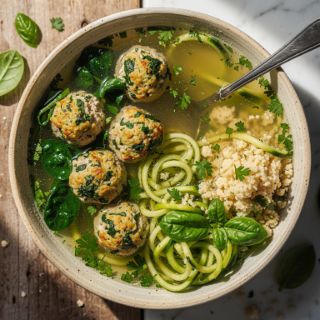 Healthy Italian Wedding Soup